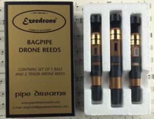 Ezeedrone Bagpipe Drone Reed Combo Set