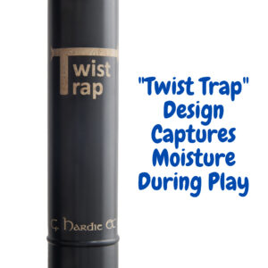 twist trap design captures moisture