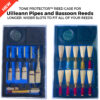 Tone Protector™ Bagpipe Reed Case - Two-Way Humidity Control