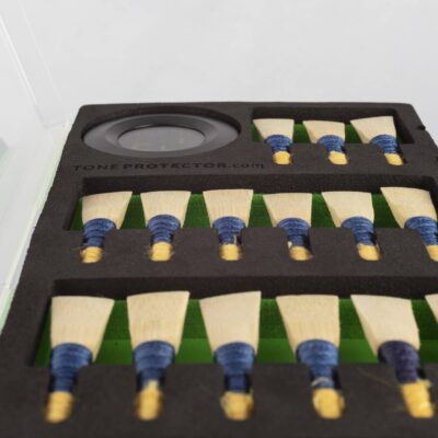 Tone Protector Bassoon Reed Case - Digital Humidity Control Storage With Two-Way Moisture Management