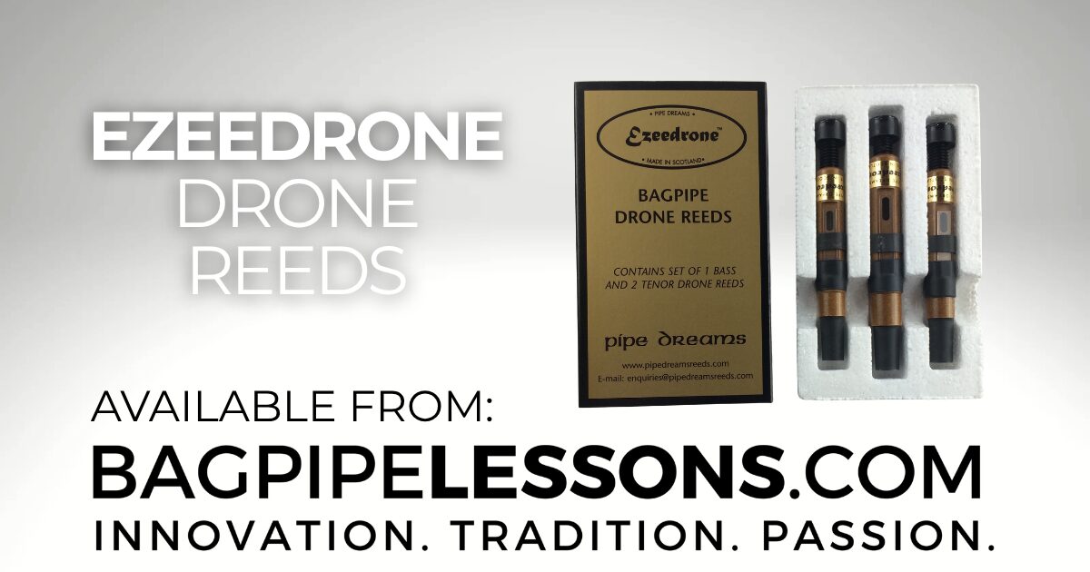 Ezeedrone Bagpipe Drone Reed Regular EZ Drone Set