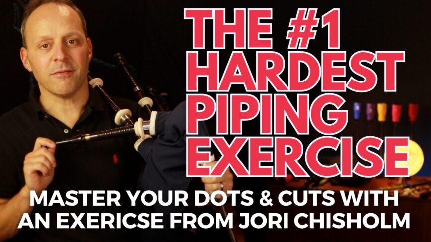 BagpipeLessons.com Power Dot Cut Exercise